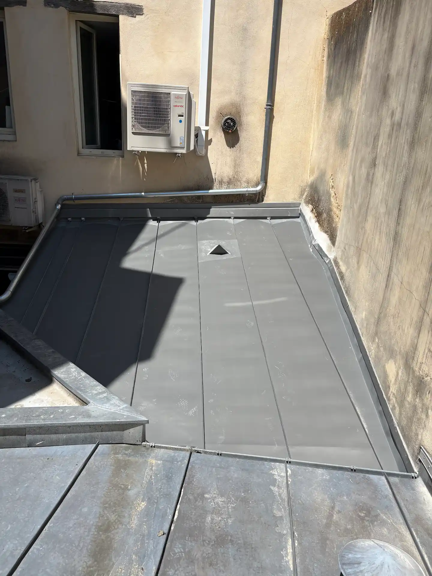 Zinguerie gouttières rénovées